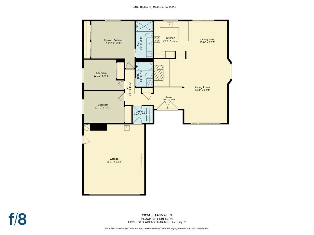 Detail Gallery Image 33 of 33 For 4105 Ogden Ct, Modesto,  CA 95356 - 3 Beds | 2 Baths