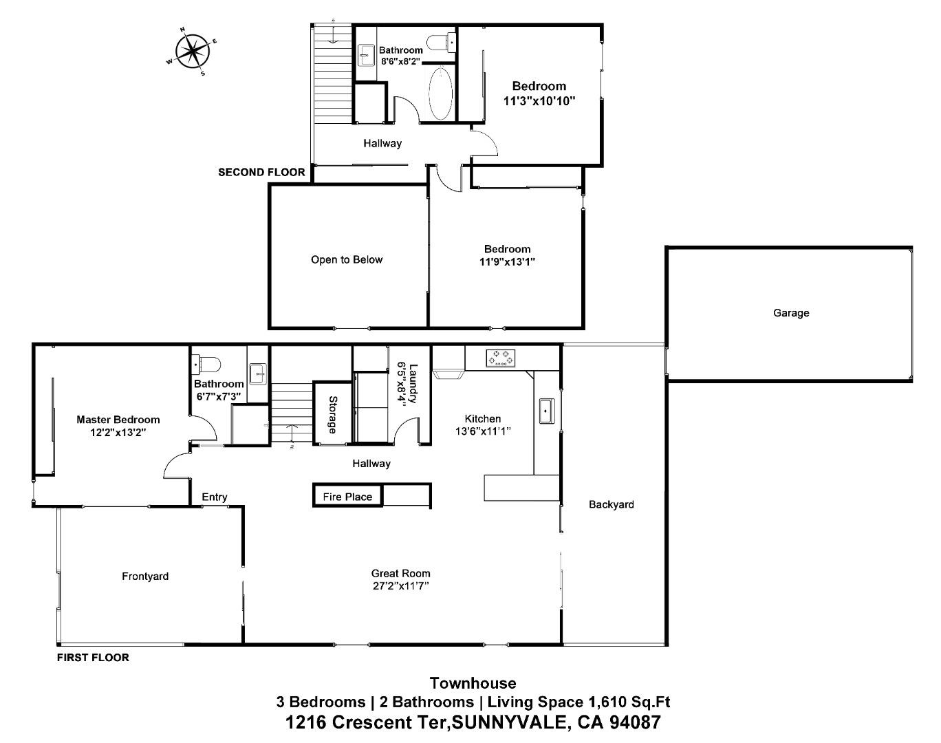 Detail Gallery Image 45 of 45 For 1216 Crescent Ter, Sunnyvale,  CA 94087 - 3 Beds | 2 Baths