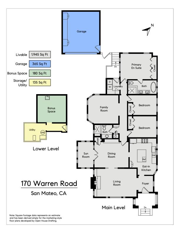 Detail Gallery Image 55 of 56 For 170 Warren Rd, San Mateo,  CA 94401 - 3 Beds | 2 Baths