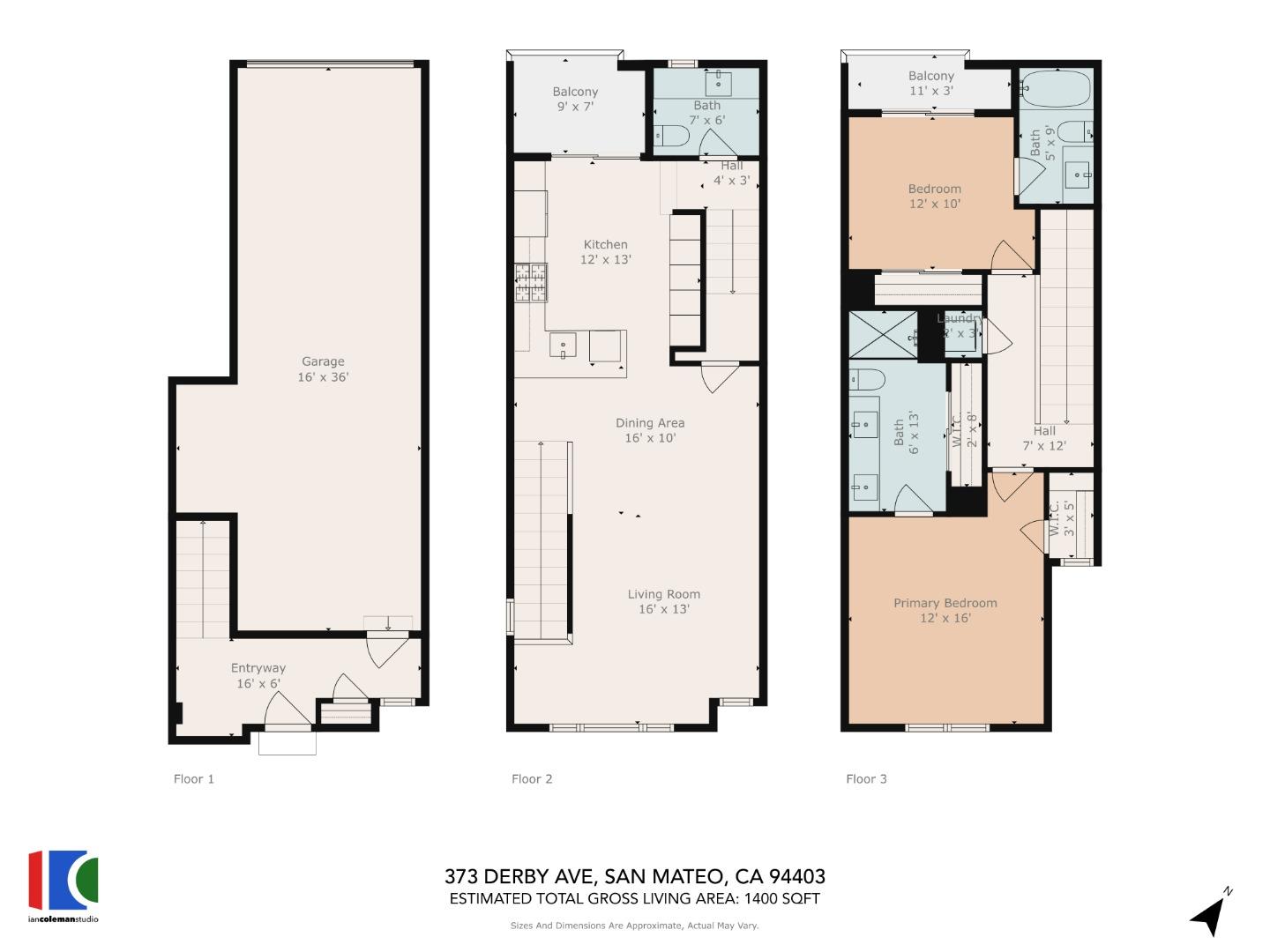 Detail Gallery Image 26 of 26 For 373 Derby Ave, San Mateo,  CA 94403 - 2 Beds | 2/1 Baths