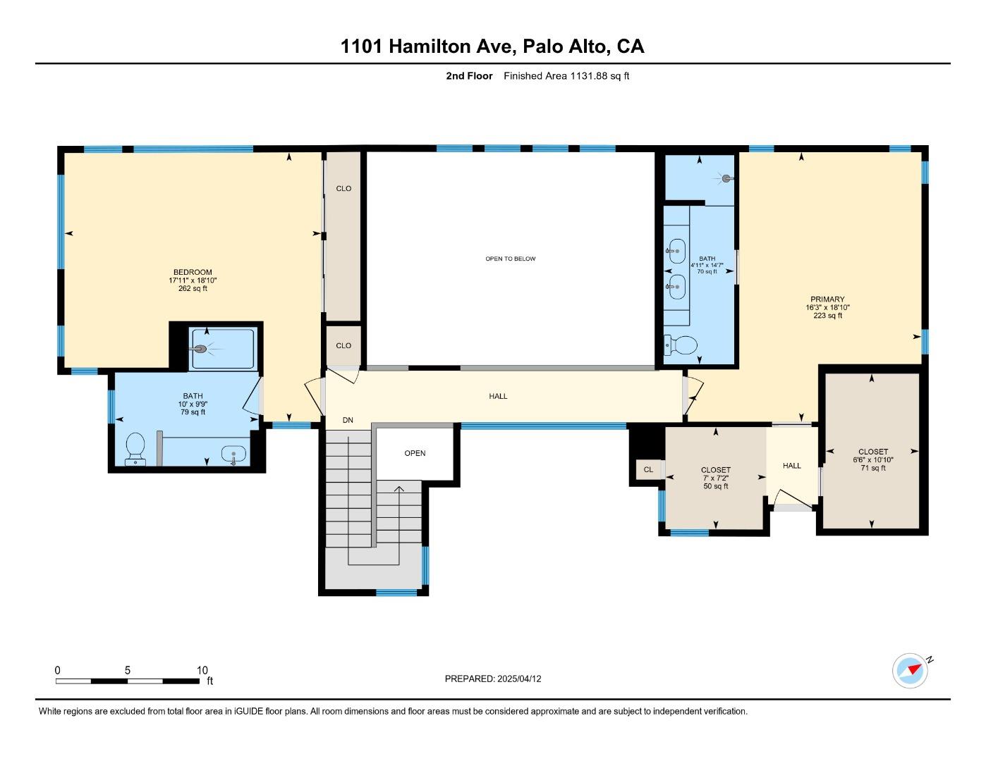 Detail Gallery Image 39 of 40 For 1101 Hamilton Ave, Palo Alto,  CA 94301 - 3 Beds | 3/1 Baths
