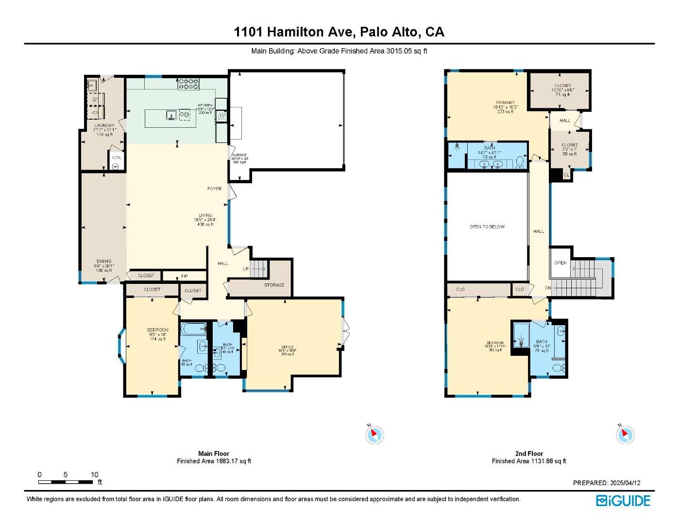Detail Gallery Image 40 of 40 For 1101 Hamilton Ave, Palo Alto,  CA 94301 - 3 Beds | 3/1 Baths