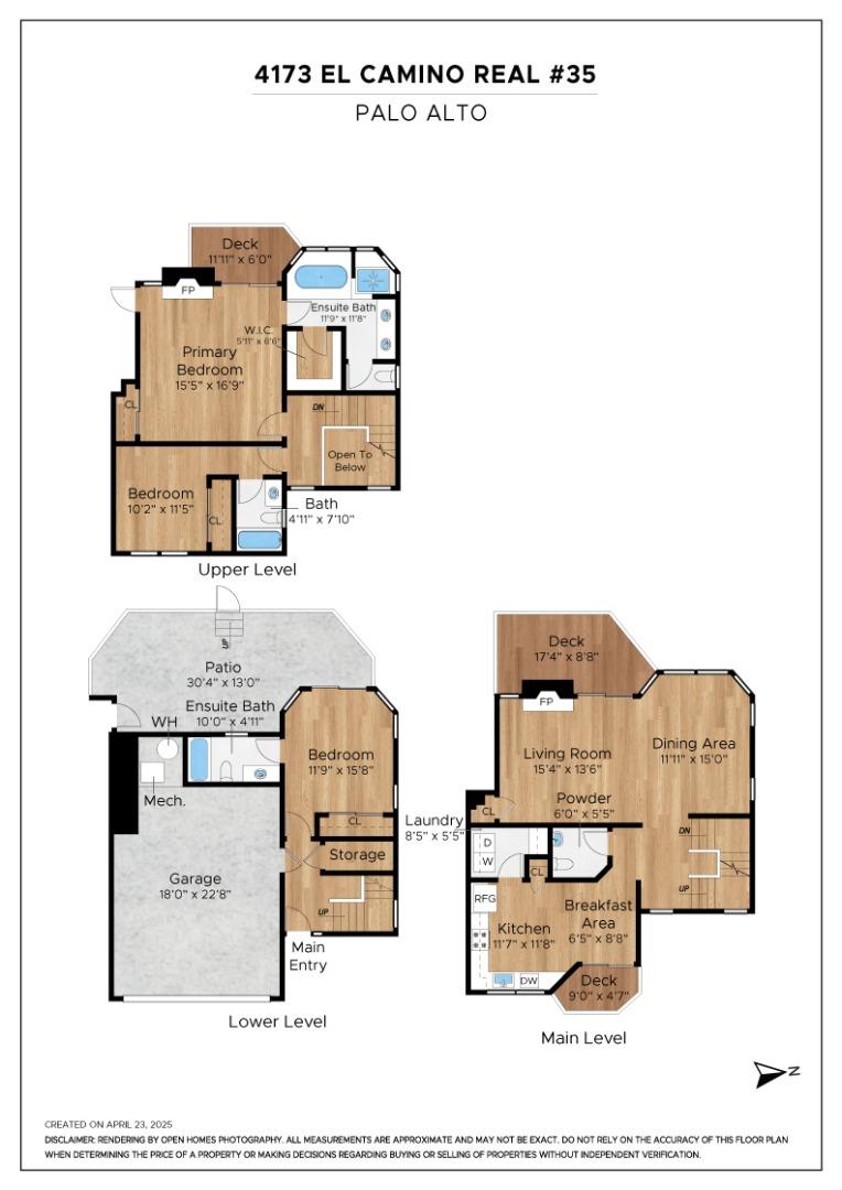 Detail Gallery Image 26 of 26 For 4173 El Camino Real #35,  Palo Alto,  CA 94306 - 3 Beds | 3/1 Baths
