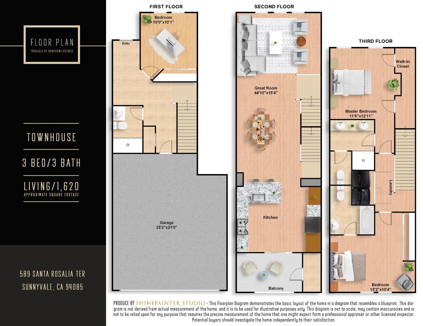 Detail Gallery Image 47 of 47 For 589 Santa Rosalia Ter, Sunnyvale,  CA 94085 - 3 Beds | 3 Baths