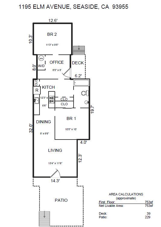 Detail Gallery Image 25 of 25 For 1195 Elm Ave, Seaside,  CA 93955 - 2 Beds | 1 Baths