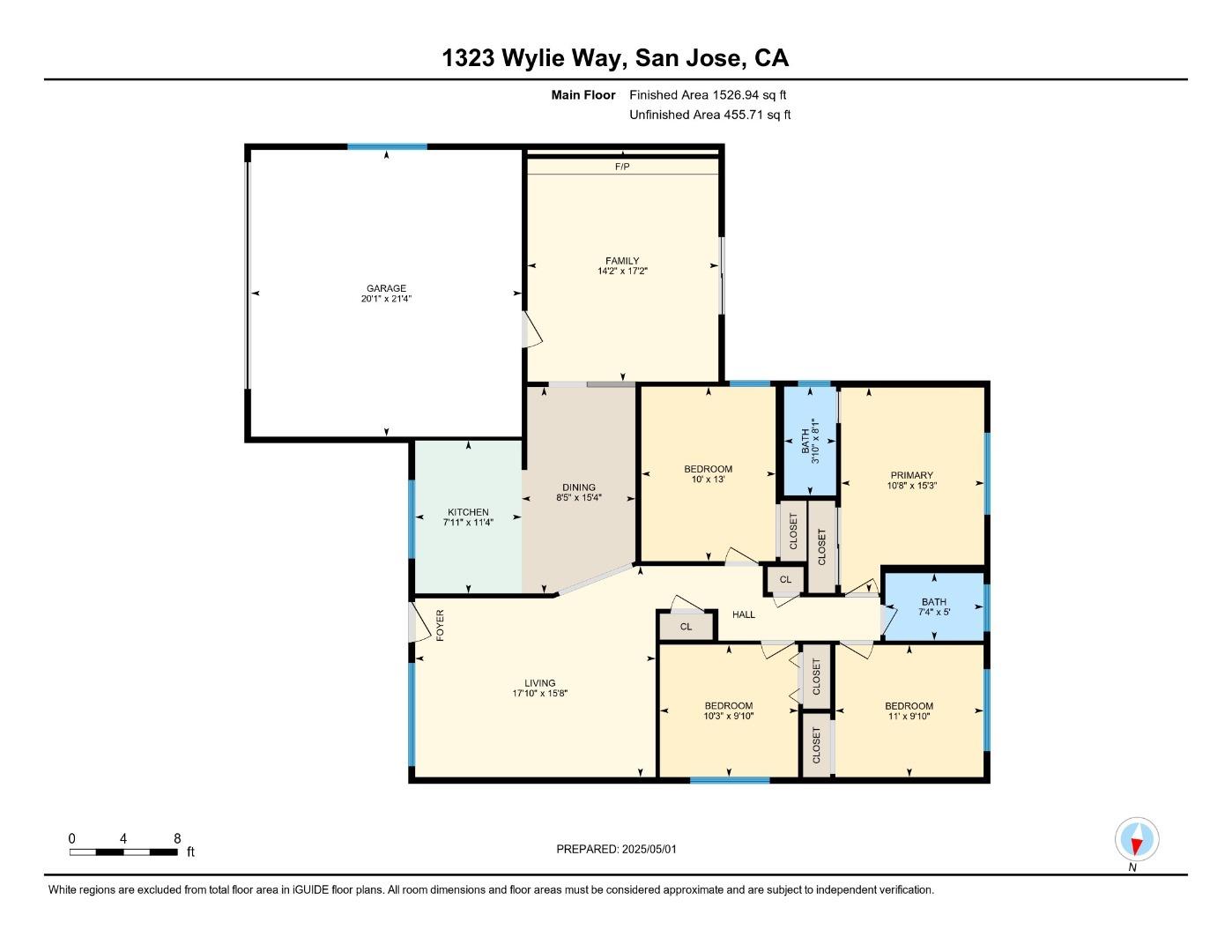 Detail Gallery Image 27 of 27 For 1323 Wylie Way, San Jose,  CA 95130 - 4 Beds | 2 Baths