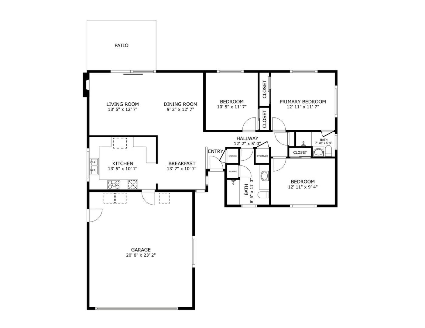 Detail Gallery Image 33 of 33 For 1446 Heckman Way, San Jose,  CA 95129 - 3 Beds | 2 Baths