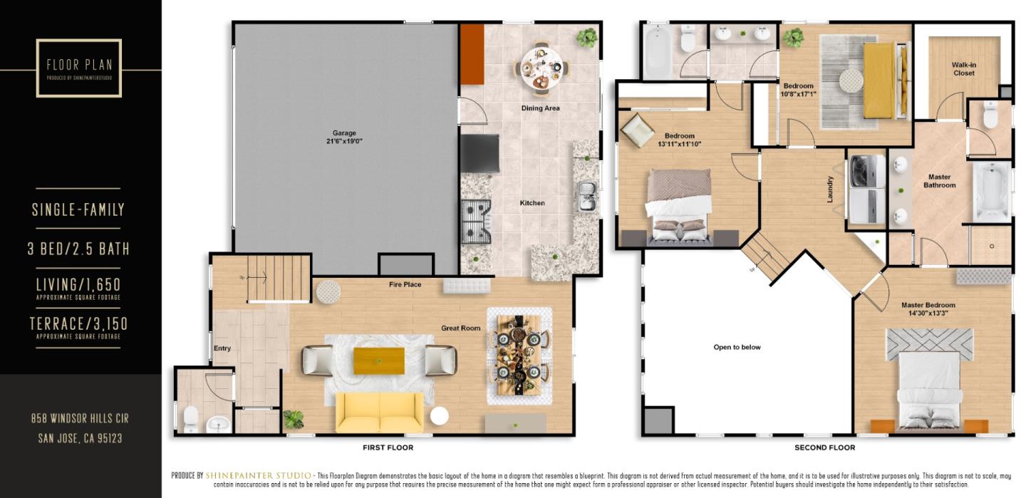 Detail Gallery Image 42 of 42 For 858 Windsor Hills Cir, San Jose,  CA 95123 - 3 Beds | 2/1 Baths