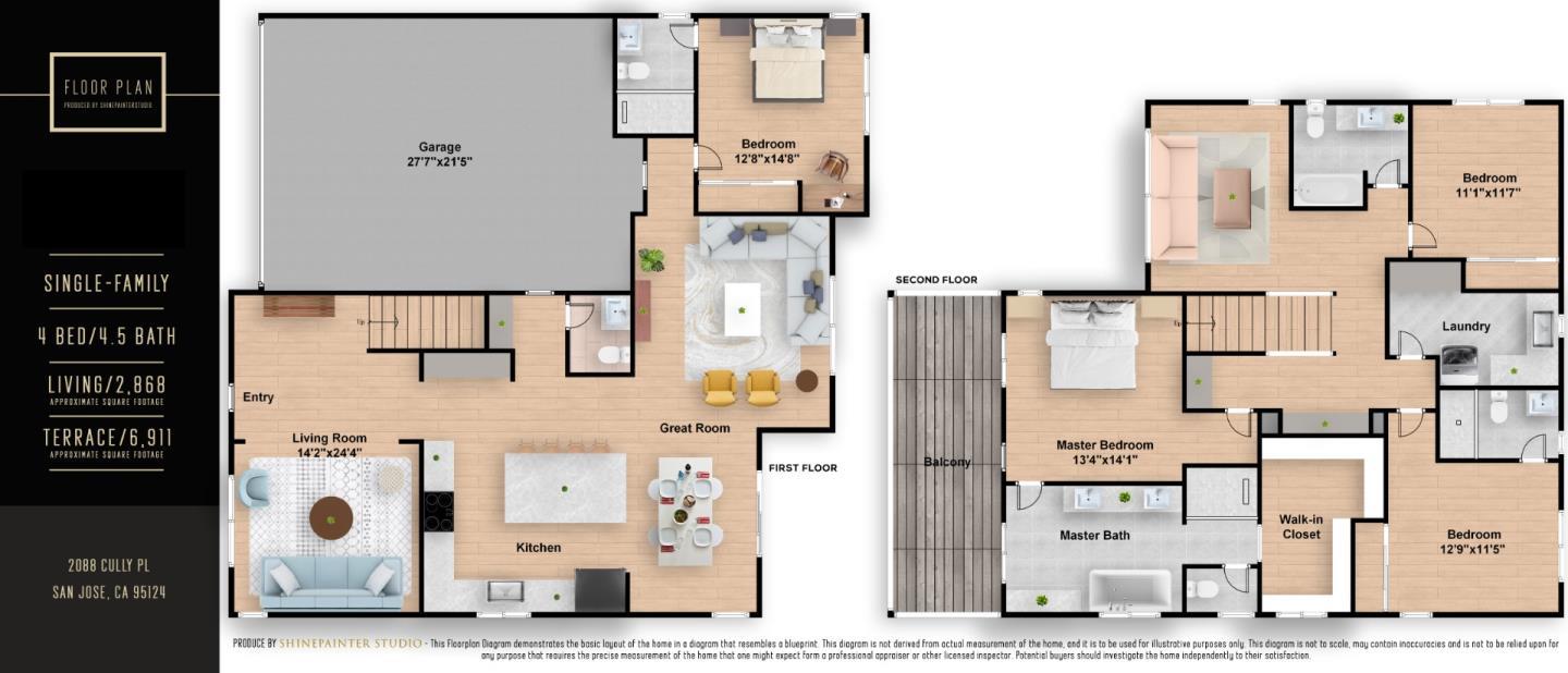 Detail Gallery Image 56 of 56 For 2088 Cully Pl, San Jose,  CA 95124 - 4 Beds | 4/1 Baths