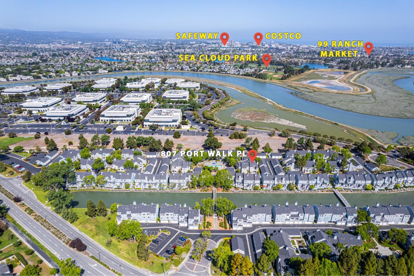 Detail Gallery Image 35 of 40 For 807 Portwalk Pl, Redwood City,  CA 94065 - 3 Beds | 2 Baths