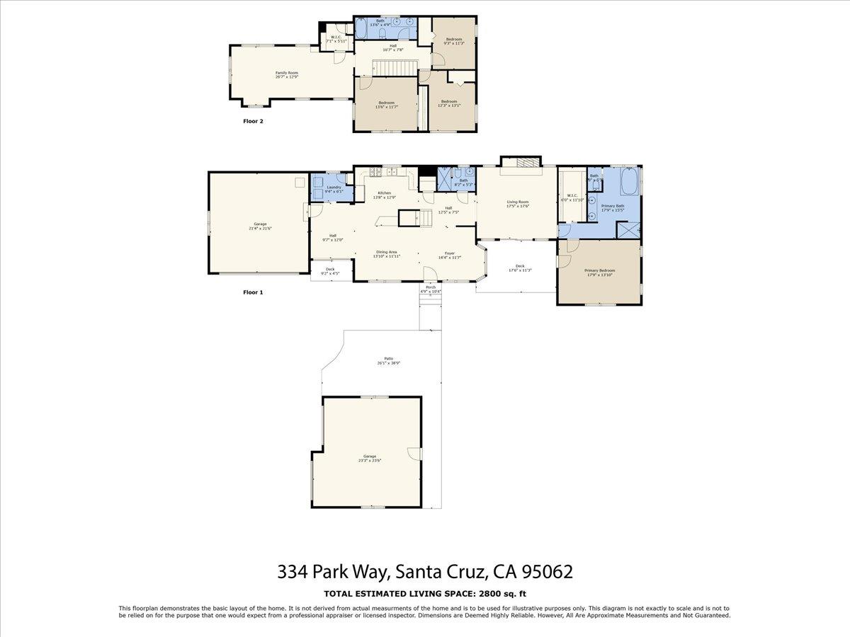 Detail Gallery Image 48 of 50 For 334 Park Way, Santa Cruz,  CA 95062 - 5 Beds | 3 Baths