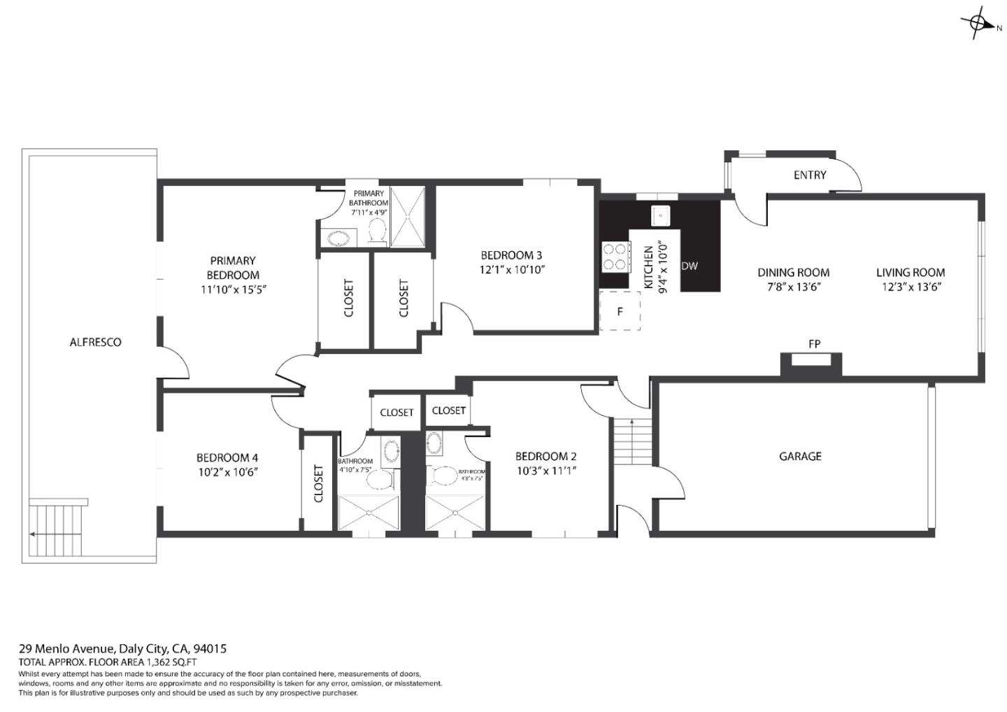 Detail Gallery Image 25 of 44 For 29 Menlo Ave, Daly City,  CA 94015 - 4 Beds | 3 Baths