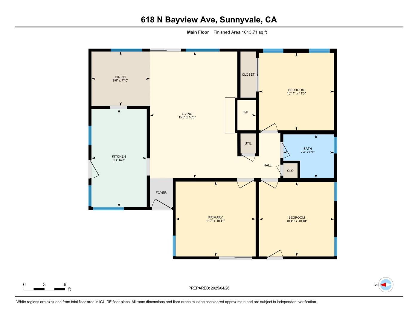 Detail Gallery Image 24 of 25 For 618 N Bayview Ave, Sunnyvale,  CA 94085 - 3 Beds | 1 Baths