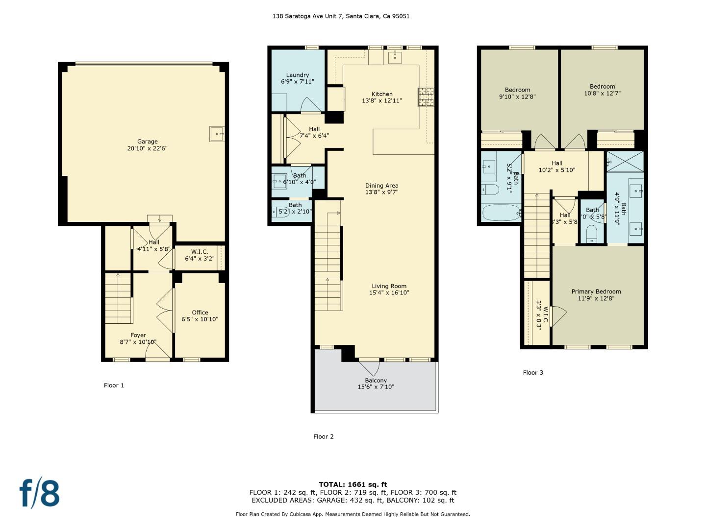 Detail Gallery Image 39 of 39 For 138 Saratoga Ave #7,  Santa Clara,  CA 95051 - 3 Beds | 2/1 Baths