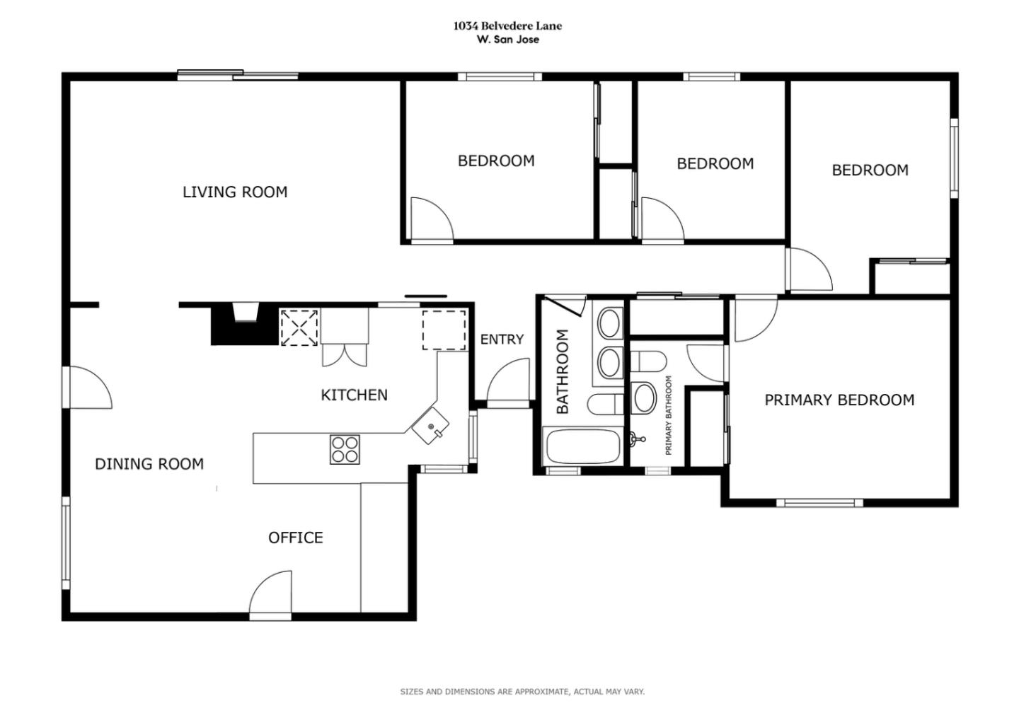 Detail Gallery Image 47 of 47 For 1034 Belvedere Ln, San Jose,  CA 95129 - 4 Beds | 2 Baths