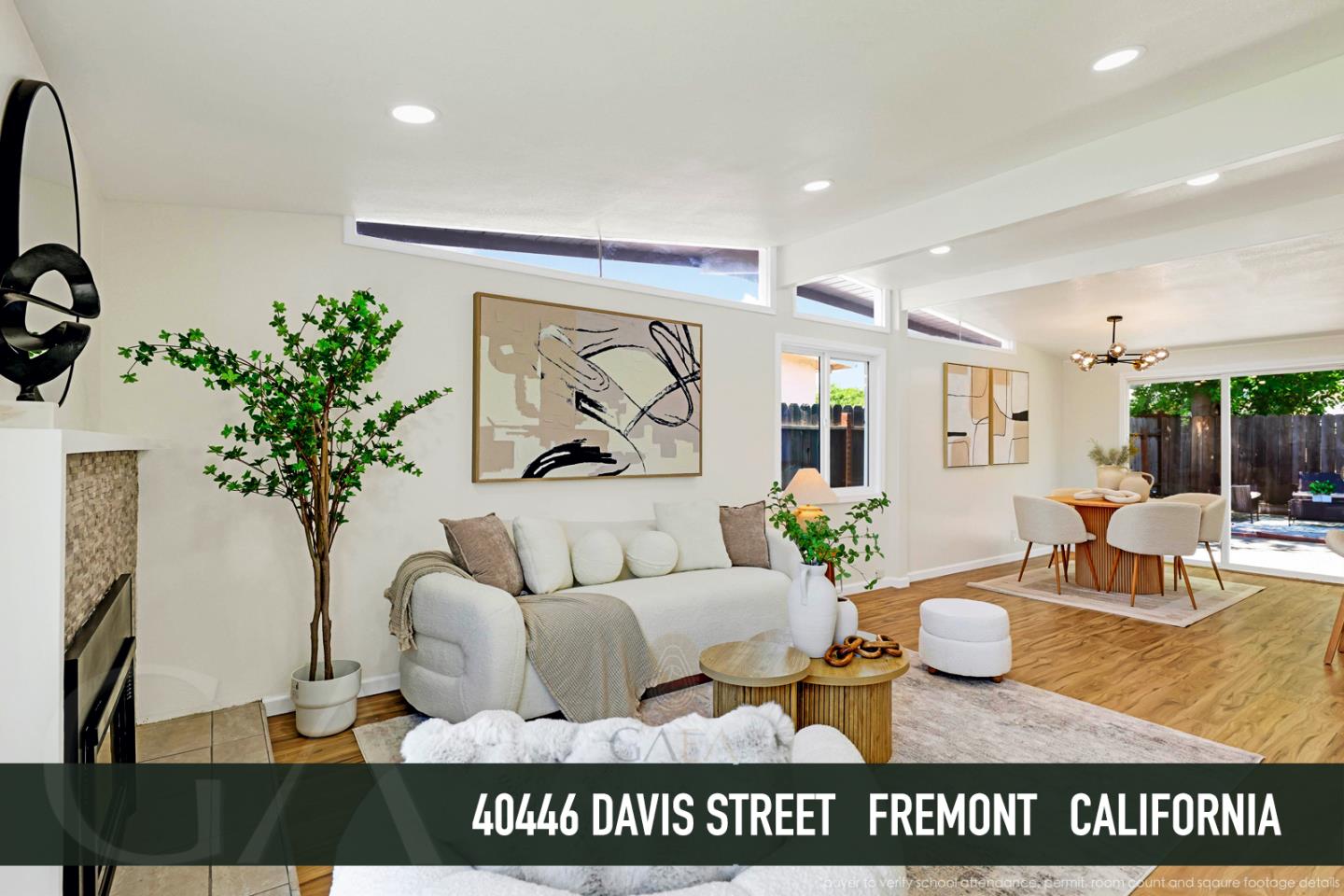 40446 Davis Street, Fremont, California 94538, 3 Bedrooms Bedrooms, ,2 BathroomsBathrooms,Residential,For Sale,40446 Davis Street,ML82004749