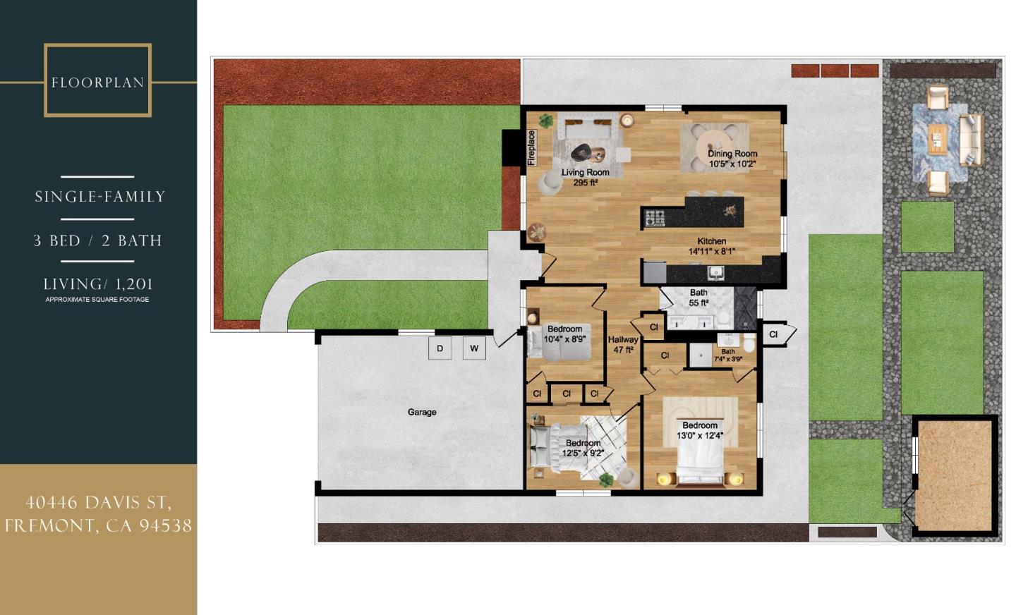 40446 Davis Street, Fremont, California 94538, 3 Bedrooms Bedrooms, ,2 BathroomsBathrooms,Residential,For Sale,40446 Davis Street,ML82004749