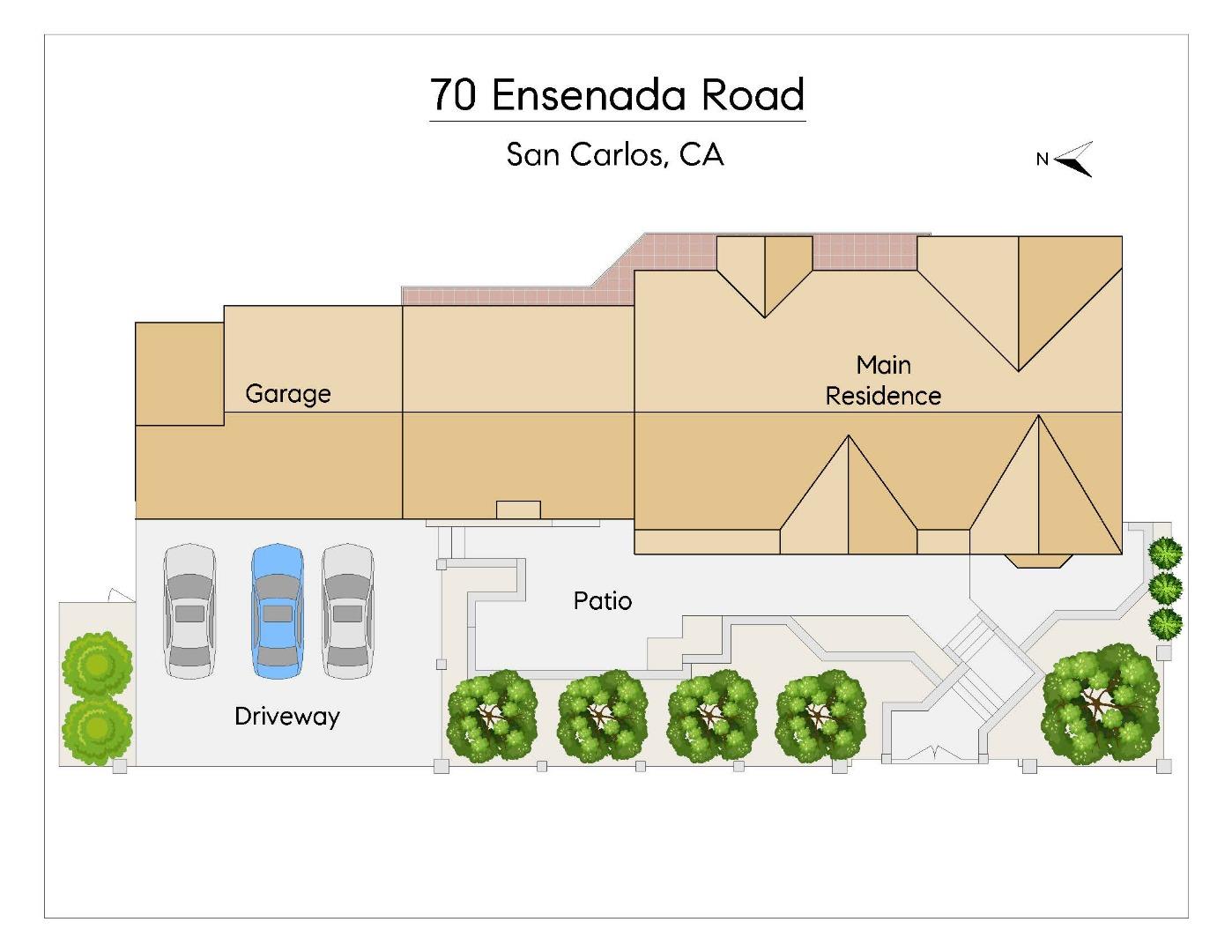 Detail Gallery Image 73 of 75 For 70 Ensenada Rd, San Carlos,  CA 94070 - 5 Beds | 4/1 Baths