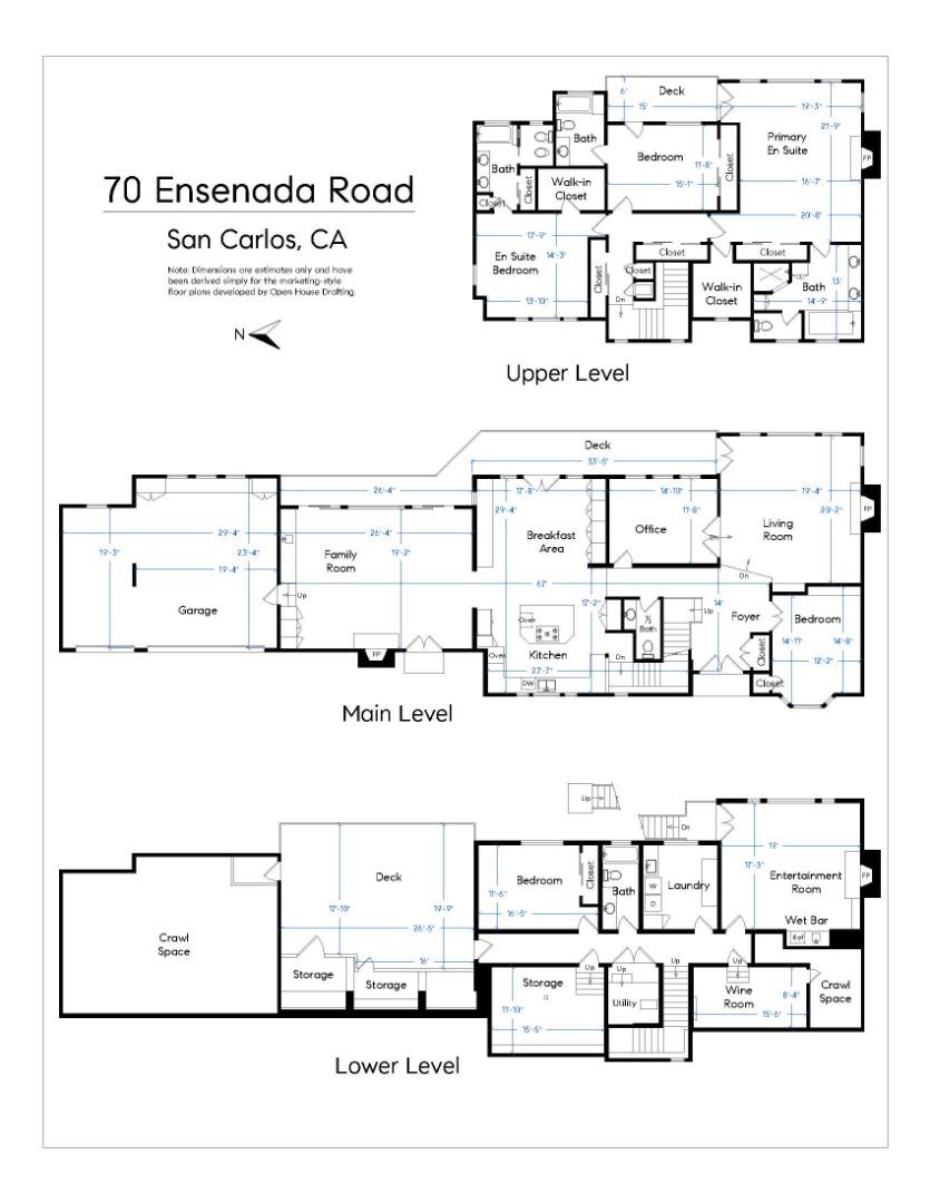 Detail Gallery Image 75 of 75 For 70 Ensenada Rd, San Carlos,  CA 94070 - 5 Beds | 4/1 Baths