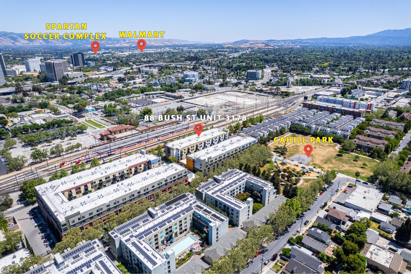 Detail Gallery Image 50 of 52 For 88 Bush St #3178,  San Jose,  CA 95126 - 2 Beds | 2 Baths