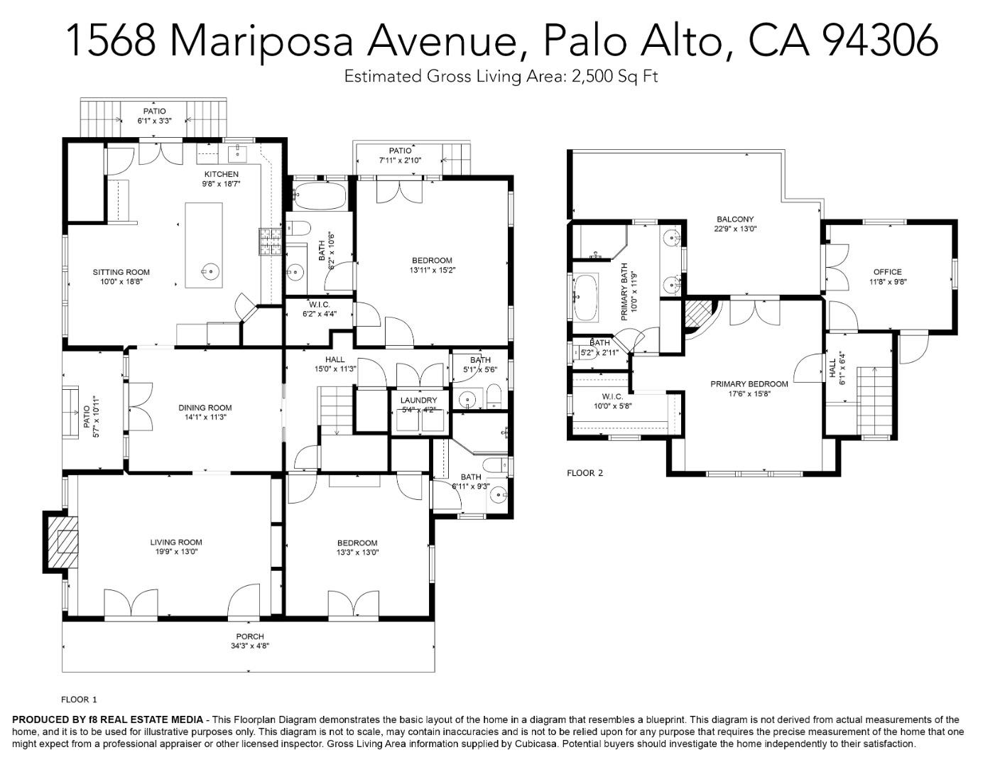 Detail Gallery Image 30 of 30 For 1568 Mariposa Ave, Palo Alto,  CA 94306 - 4 Beds | 4 Baths