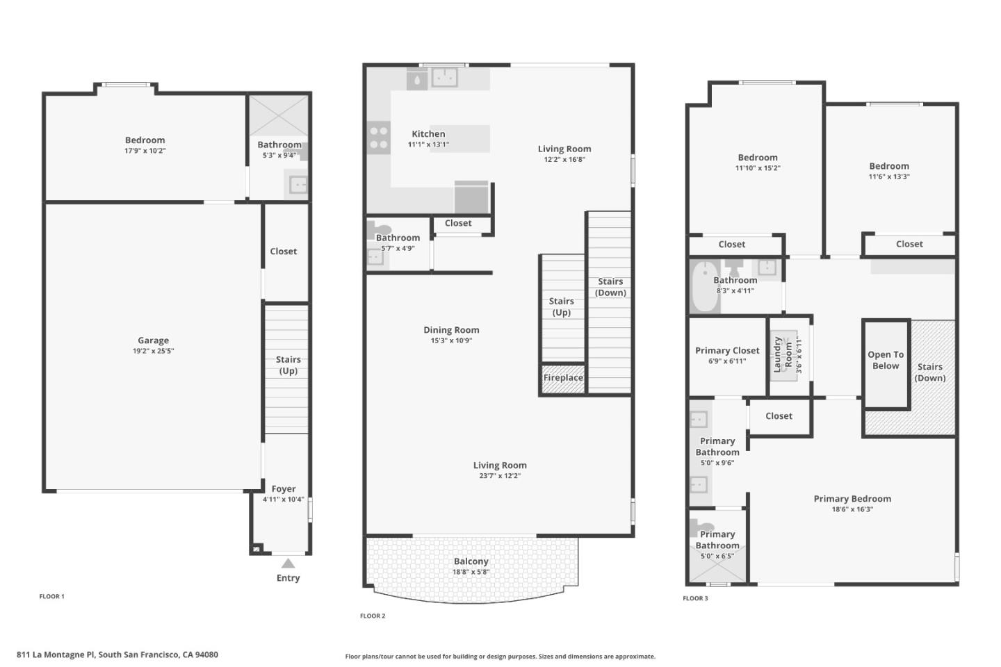 Detail Gallery Image 57 of 57 For 811 La Montagne Pl, South San Francisco,  CA 94080 - 3 Beds | 2/1 Baths