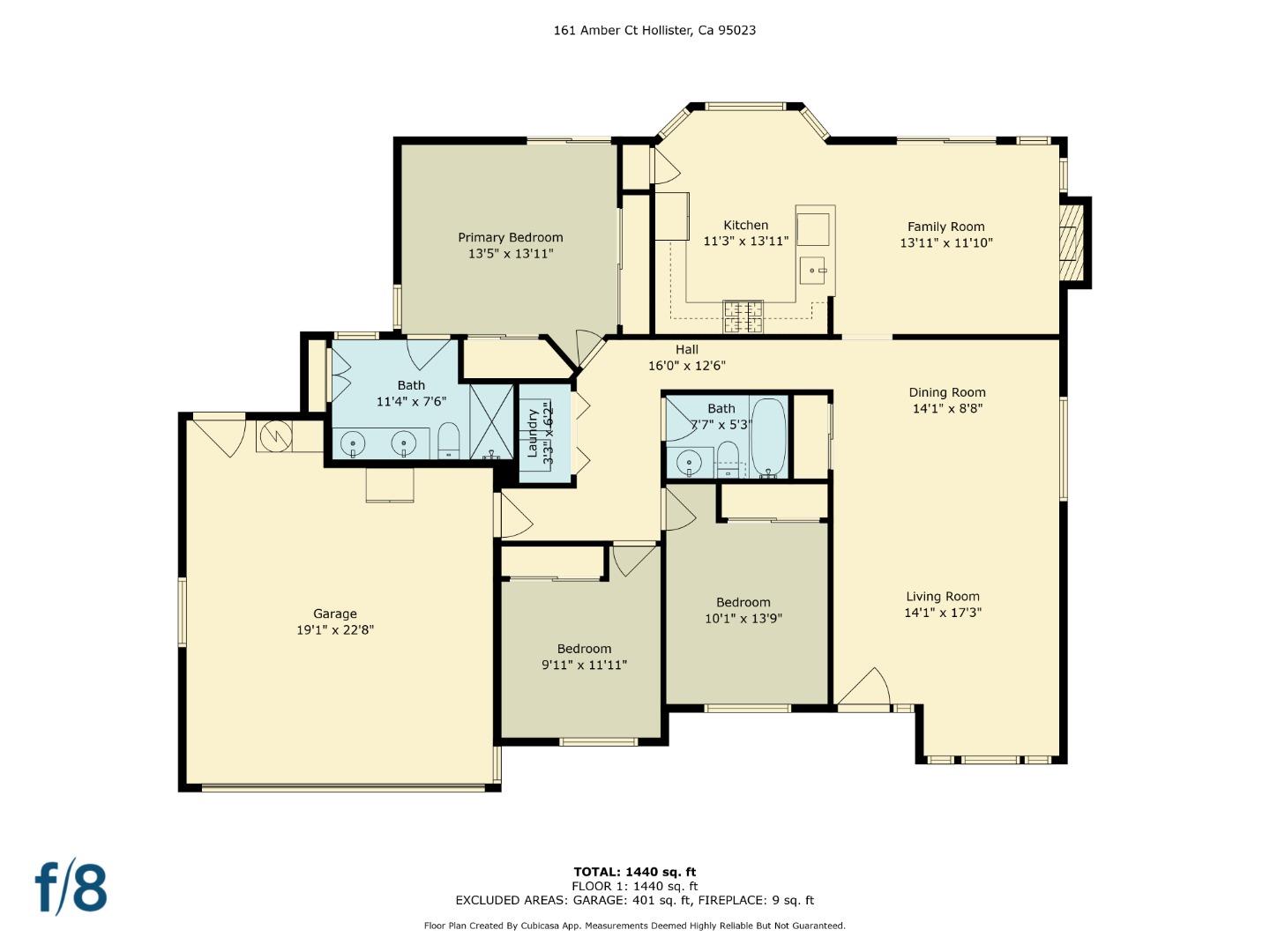 Detail Gallery Image 21 of 21 For 161 Amber Ct, Hollister,  CA 95023 - 3 Beds | 2 Baths