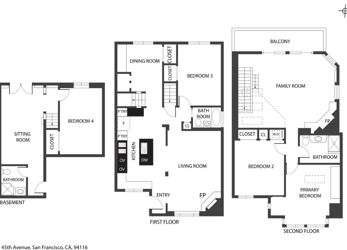 Detail Gallery Image 65 of 65 For 2183 45th Ave, San Francisco,  CA 94116 - 4 Beds | 3 Baths