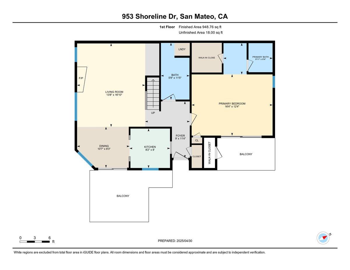 Detail Gallery Image 37 of 42 For 953 Shoreline Dr, San Mateo,  CA 94404 - 1 Beds | 2 Baths