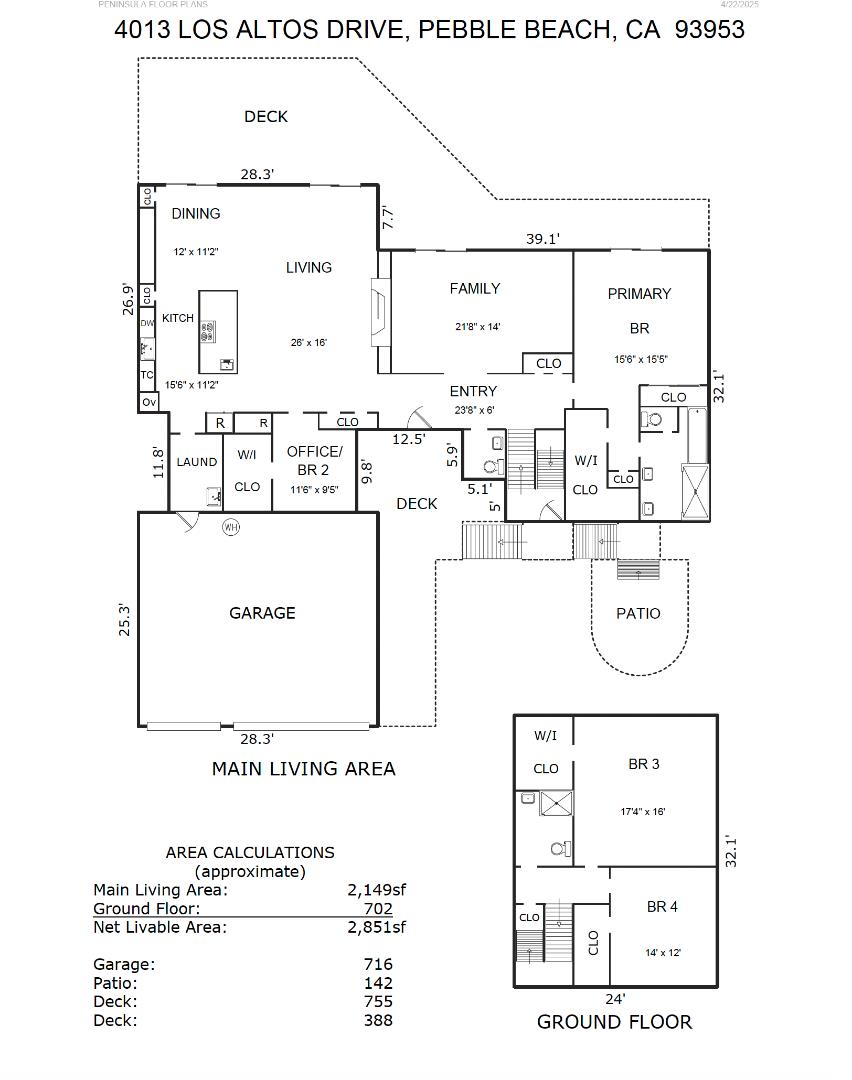 Detail Gallery Image 27 of 27 For 4013 Los Altos Dr, Pebble Beach,  CA 93953 - 3 Beds | 2/1 Baths