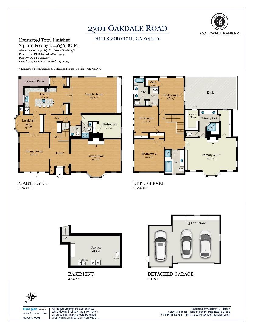 Detail Gallery Image 43 of 44 For 2301 Oakdale Rd, Hillsborough,  CA 94010 - 5 Beds | 4/1 Baths