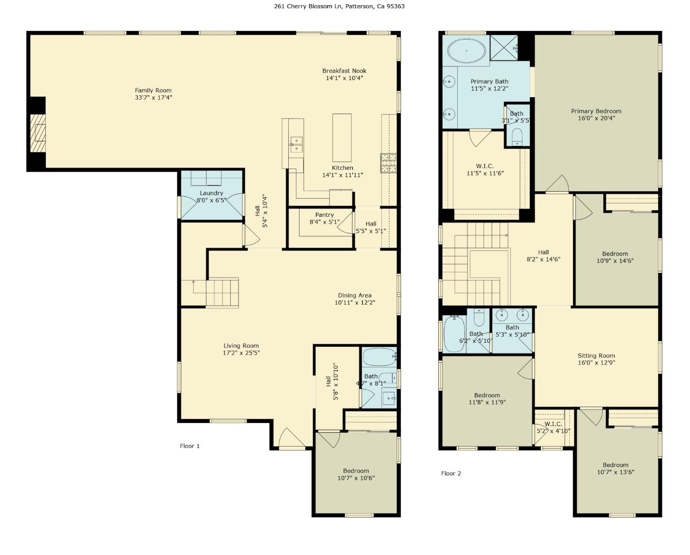 Detail Gallery Image 59 of 59 For 261 Cherry Blossom Ln, Patterson,  CA 95363 - 5 Beds | 3 Baths