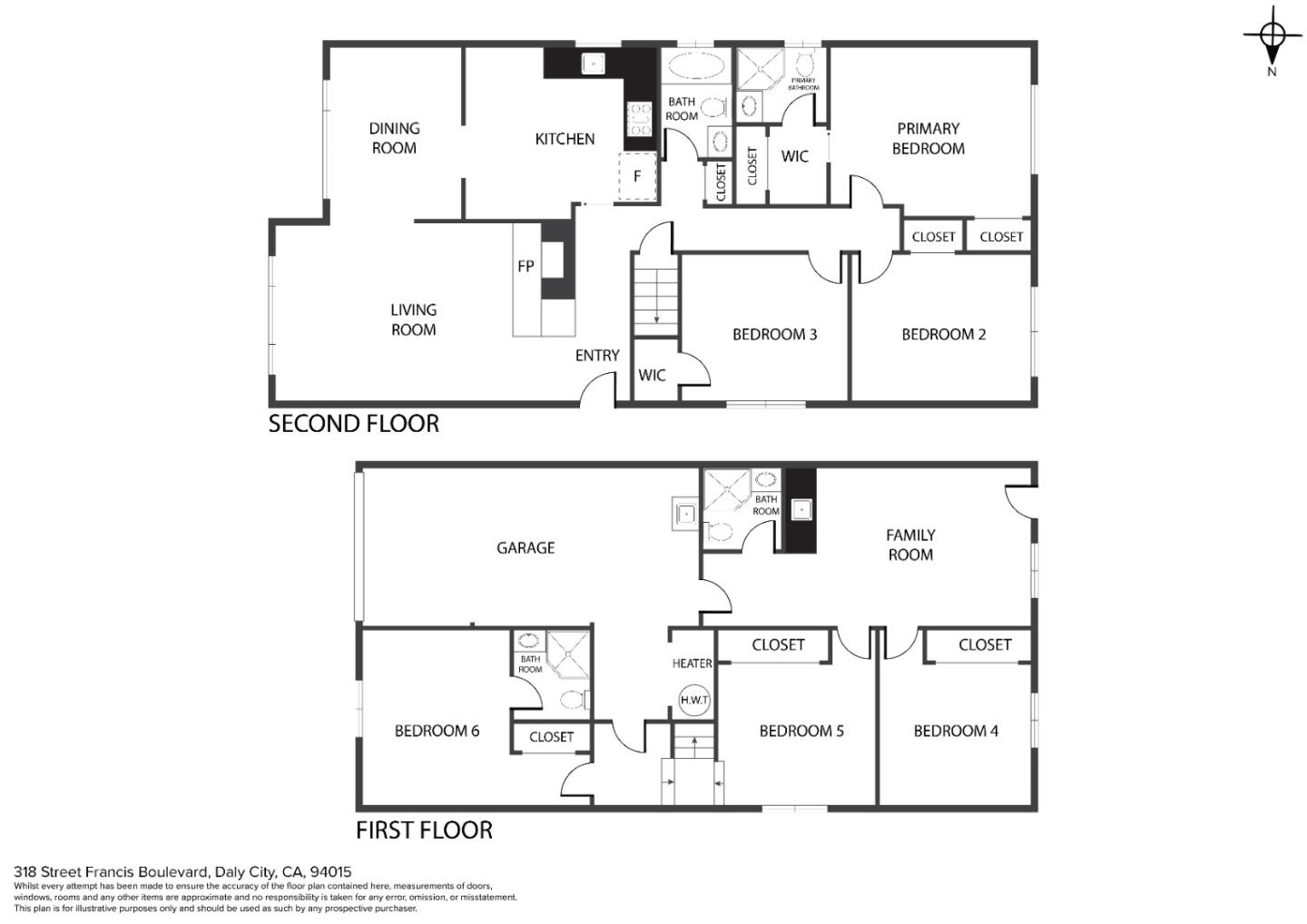 Detail Gallery Image 26 of 26 For 318 Saint Francis Blvd, Daly City,  CA 94015 - 6 Beds | 4 Baths