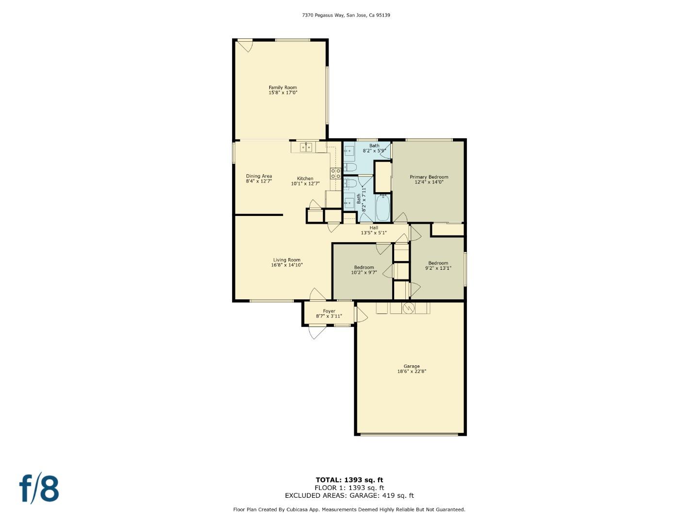 Detail Gallery Image 23 of 23 For 7370 Pegasus Way, San Jose,  CA 95139 - 3 Beds | 1/1 Baths