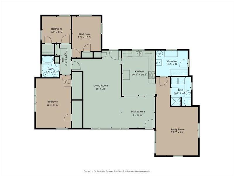 Detail Gallery Image 3 of 10 For 743 Edge Ln, Los Altos,  CA 94024 - 3 Beds | 2 Baths
