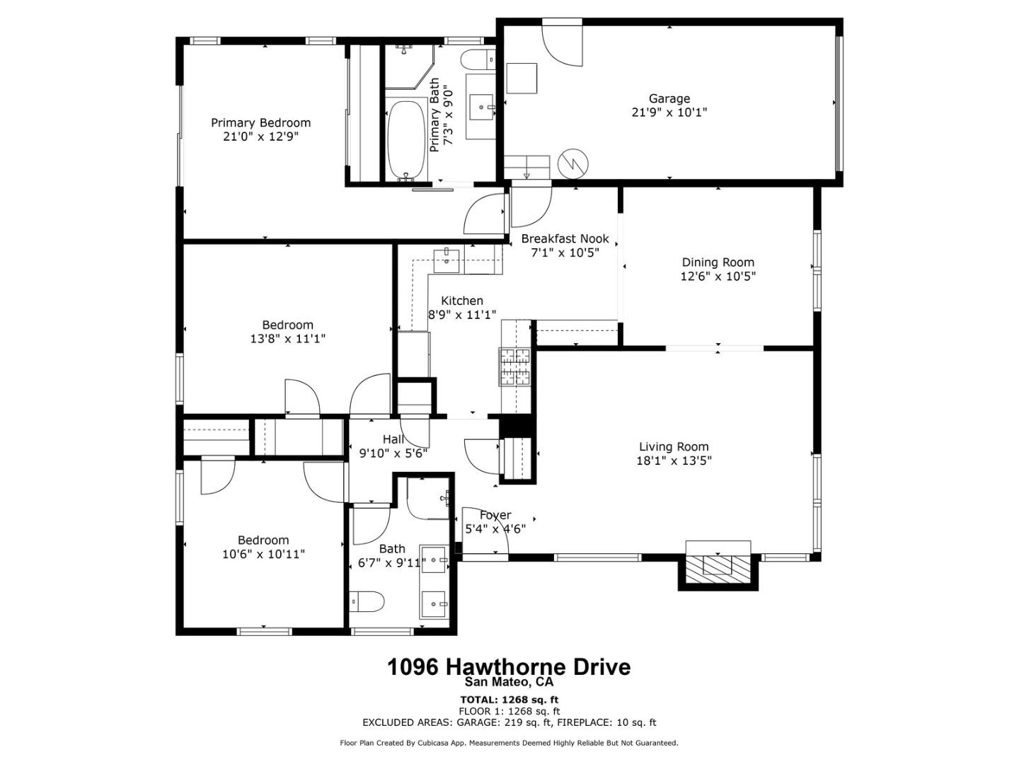 Detail Gallery Image 34 of 45 For 1096 Hawthorne Dr, San Mateo,  CA 94402 - 3 Beds | 2 Baths