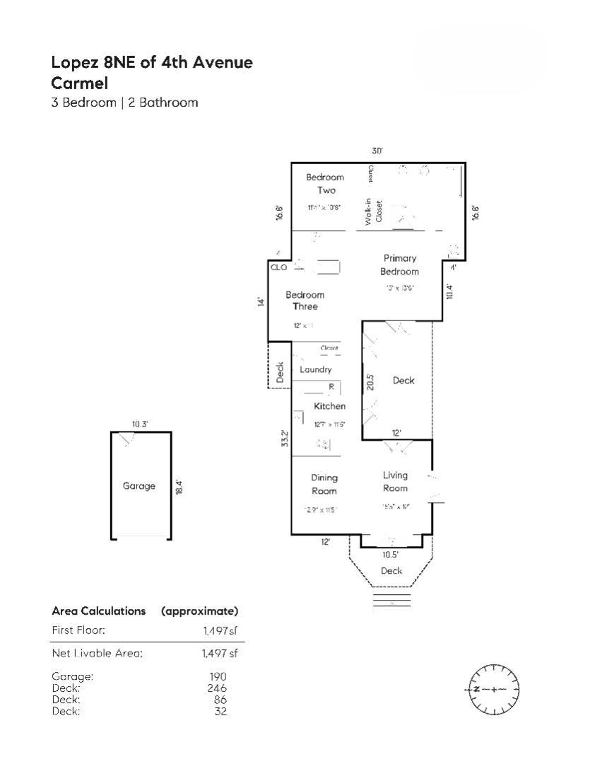 Detail Gallery Image 52 of 52 For 0 Lopez 8ne of 4th Ave, Carmel,  CA 93921 - 3 Beds | 2 Baths
