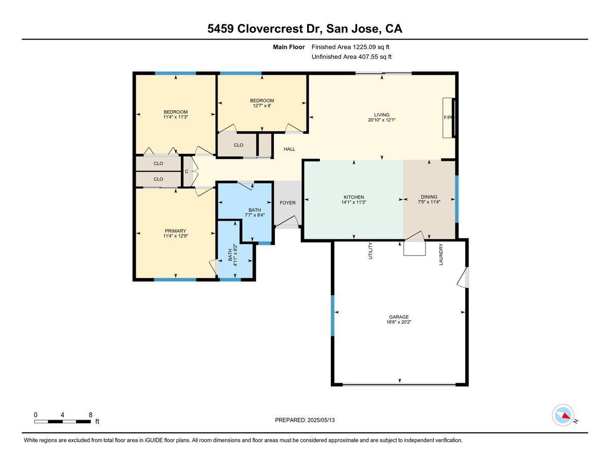 Detail Gallery Image 23 of 23 For 5459 Clovercrest Dr, San Jose,  CA 95118 - 3 Beds | 2 Baths