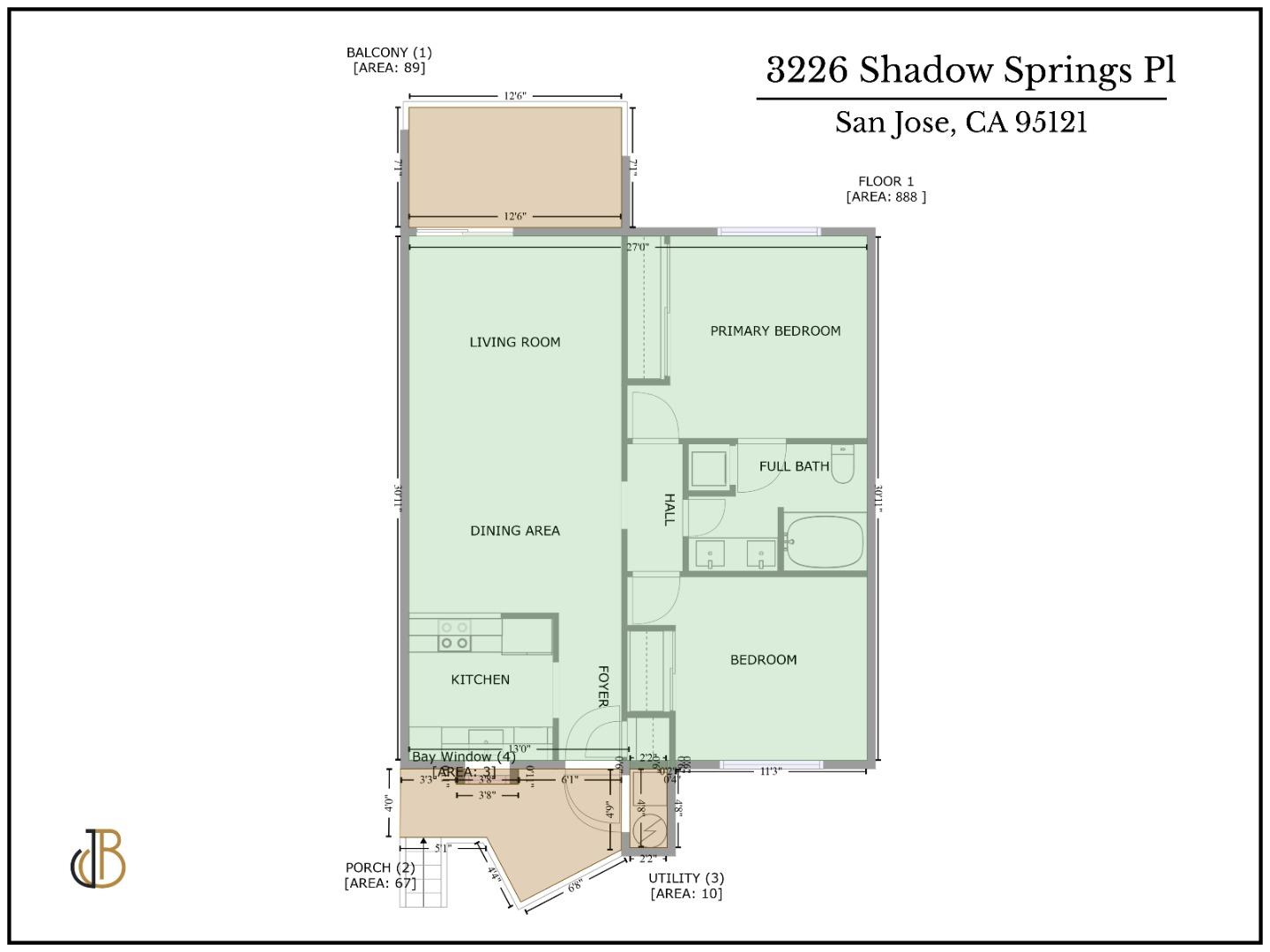 Detail Gallery Image 28 of 28 For 3226 Shadow Springs Pl, San Jose,  CA 95121 - 2 Beds | 1 Baths