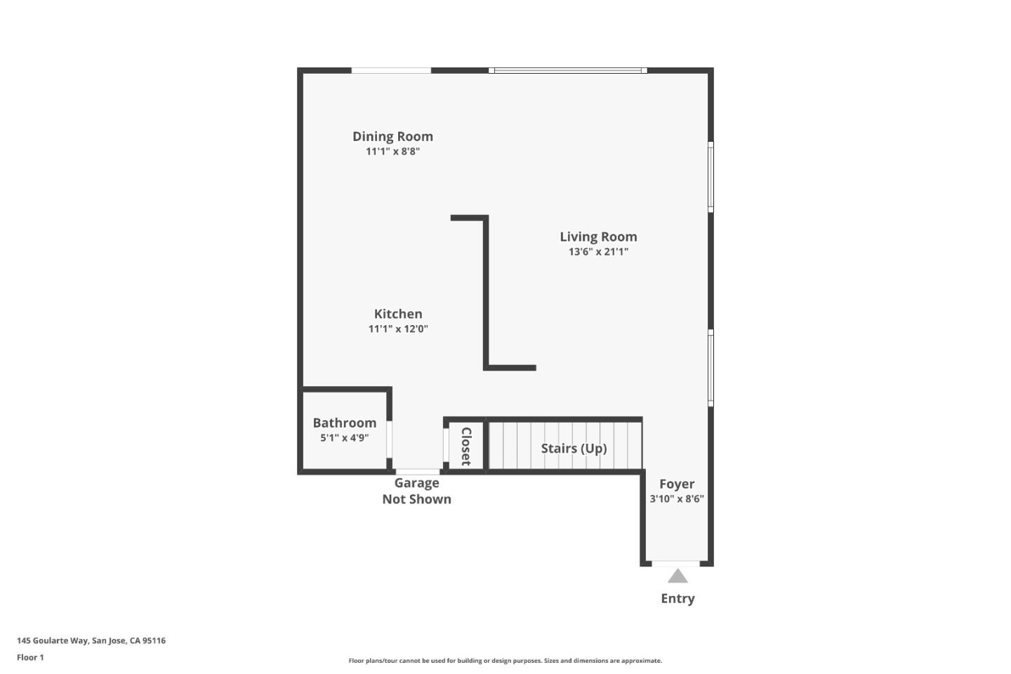 Detail Gallery Image 25 of 25 For 145 Goularte Way, San Jose,  CA 95116 - 3 Beds | 2/1 Baths