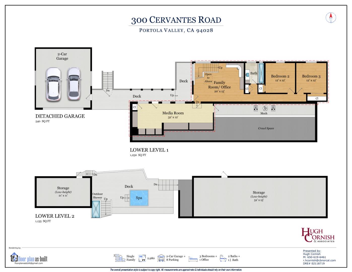 Detail Gallery Image 35 of 37 For 300 Cervantes Rd, Portola Valley,  CA 94028 - 3 Beds | 2/1 Baths