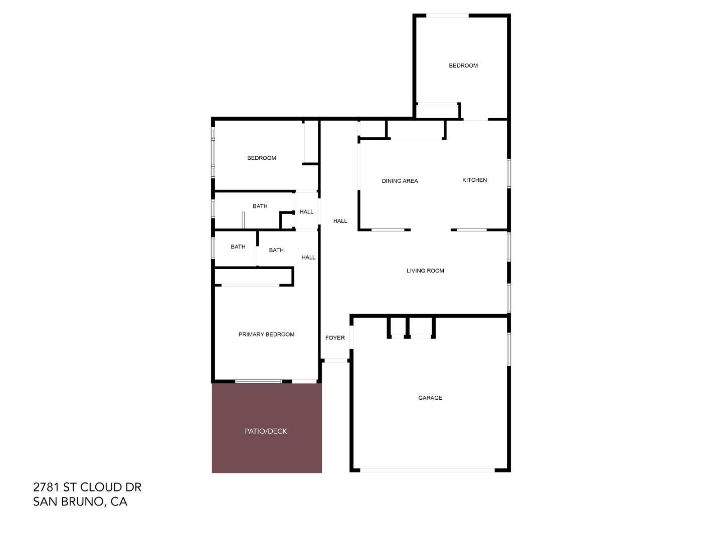 Detail Gallery Image 71 of 72 For 2781 Saint Cloud Dr, San Bruno,  CA 94066 - 6 Beds | 4 Baths