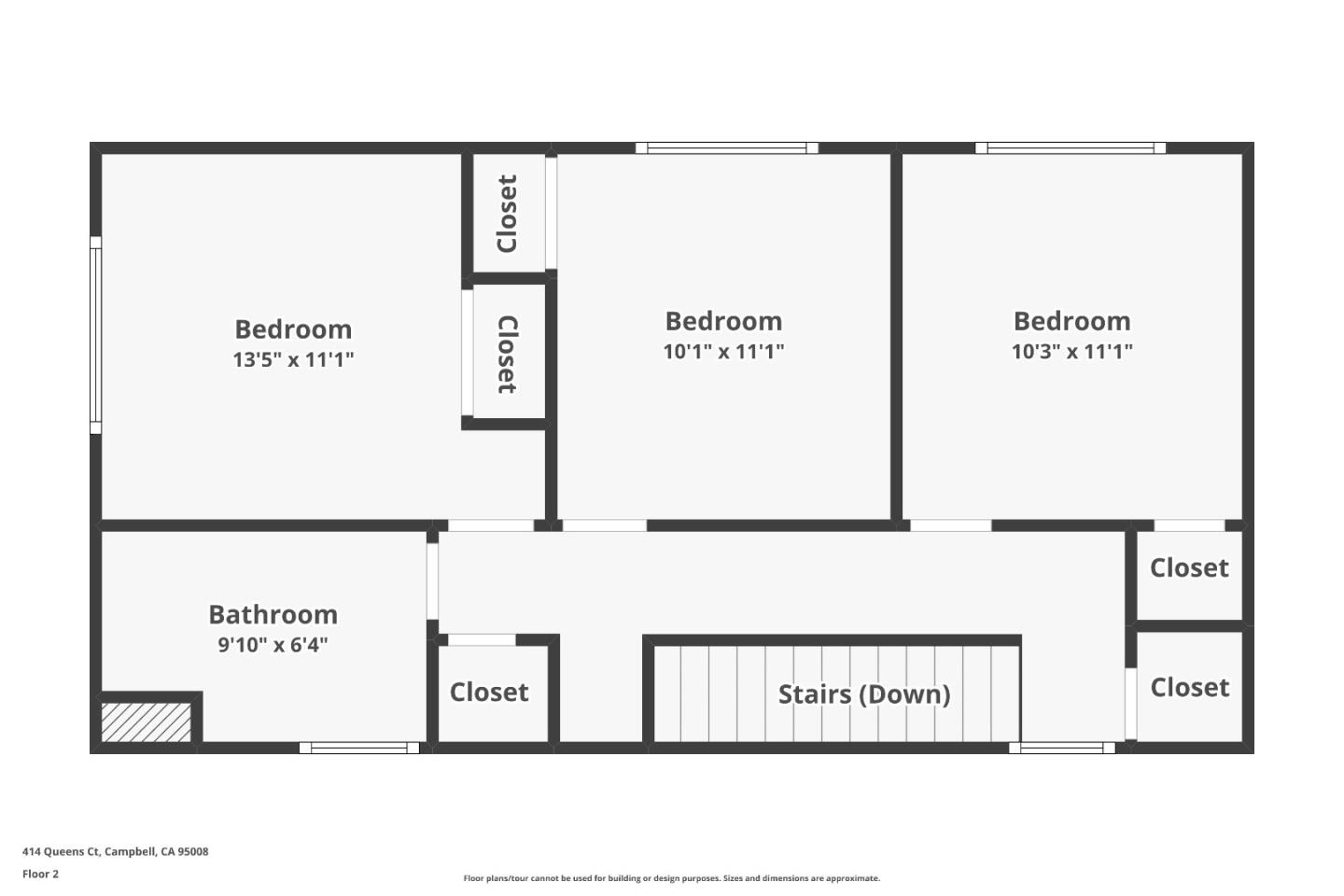 Detail Gallery Image 33 of 34 For 414 Queens Ct, Campbell,  CA 95008 - 4 Beds | 2 Baths