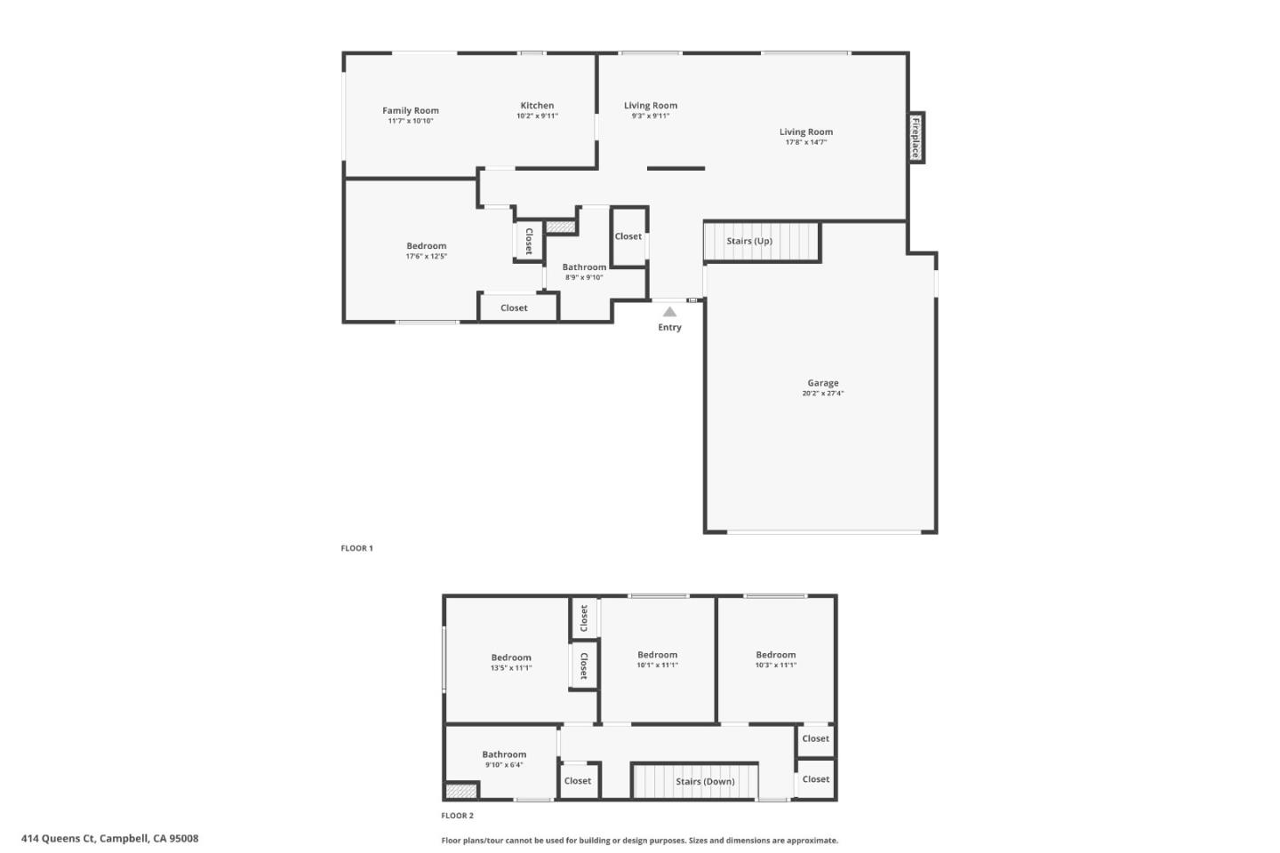 Detail Gallery Image 34 of 34 For 414 Queens Ct, Campbell,  CA 95008 - 4 Beds | 2 Baths