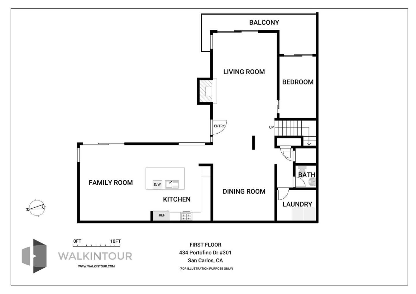 Detail Gallery Image 54 of 55 For 434 Portofino Dr #301,  San Carlos,  CA 94070 - 2 Beds | 2/1 Baths