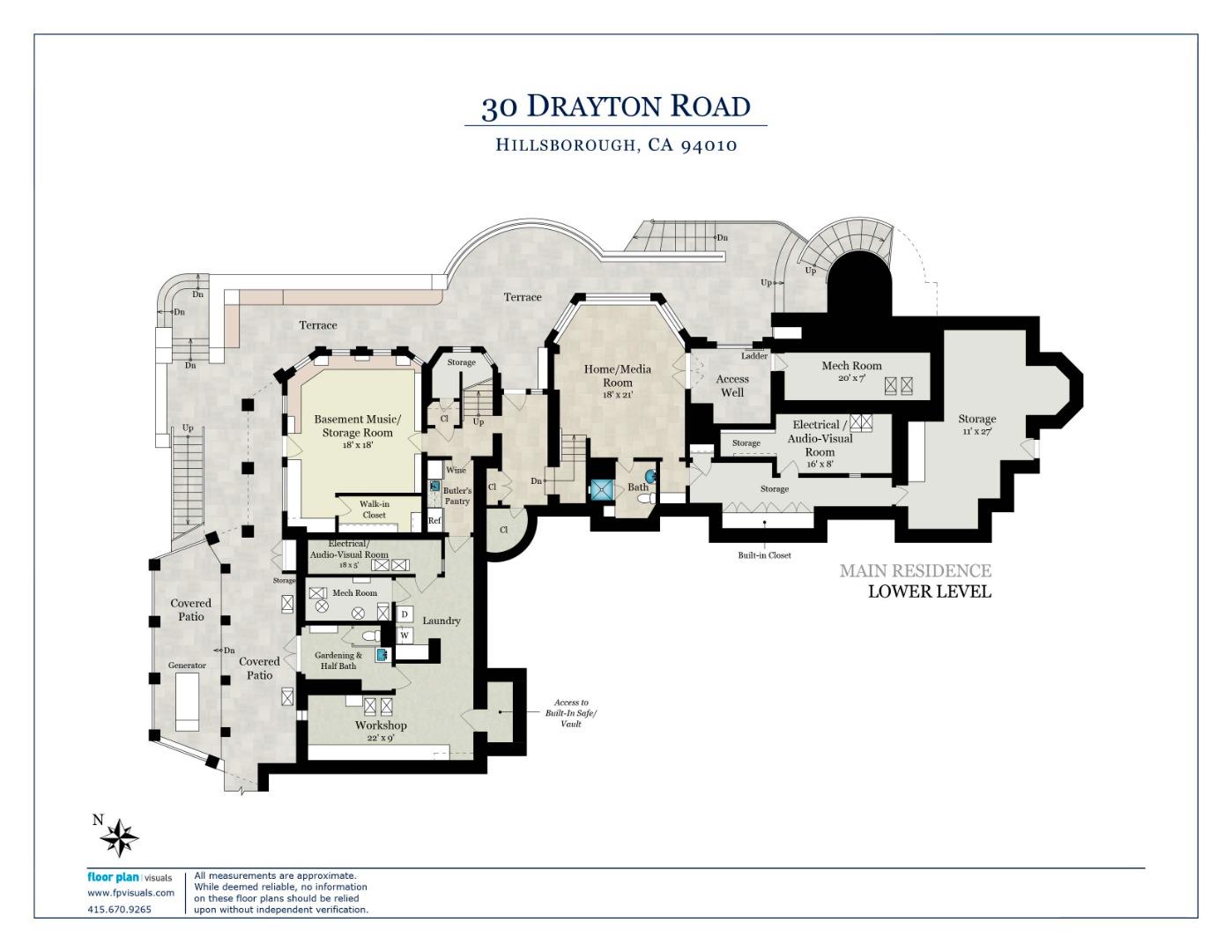 Detail Gallery Image 48 of 49 For 30 Drayton Rd, Hillsborough,  CA 94010 - 5 Beds | 4/3 Baths