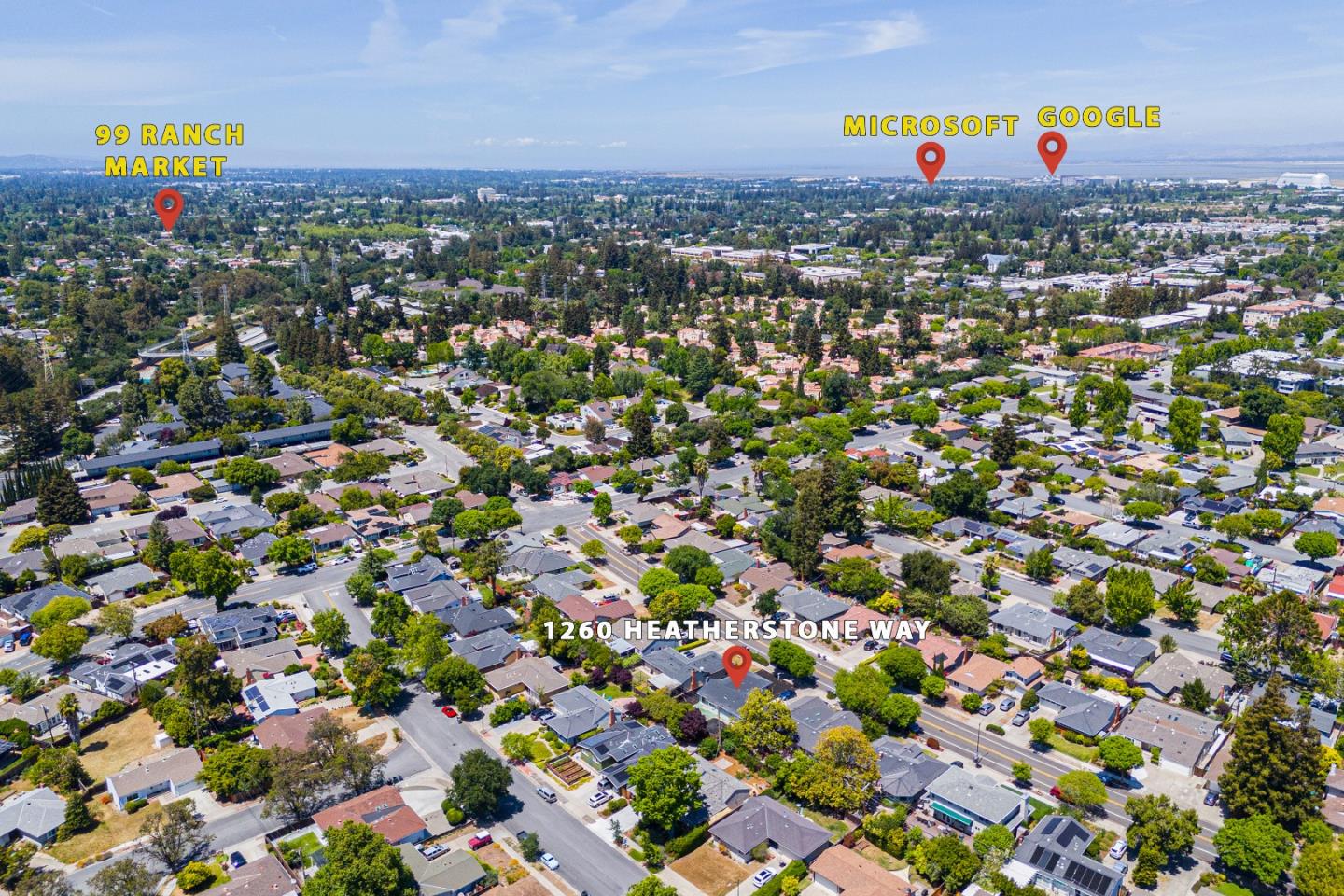 Detail Gallery Image 35 of 38 For 1260 Heatherstone Way, Sunnyvale,  CA 94087 - 3 Beds | 2 Baths