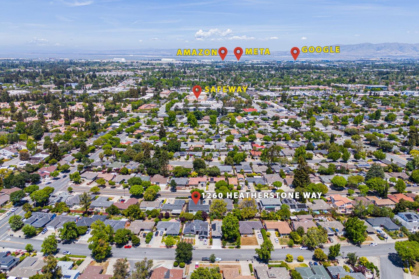 Detail Gallery Image 36 of 38 For 1260 Heatherstone Way, Sunnyvale,  CA 94087 - 3 Beds | 2 Baths