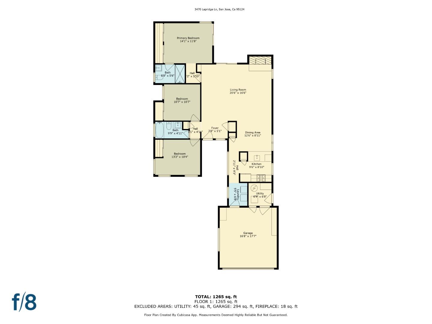 Detail Gallery Image 42 of 42 For 3470 Lapridge Ln, San Jose,  CA 95124 - 3 Beds | 2 Baths