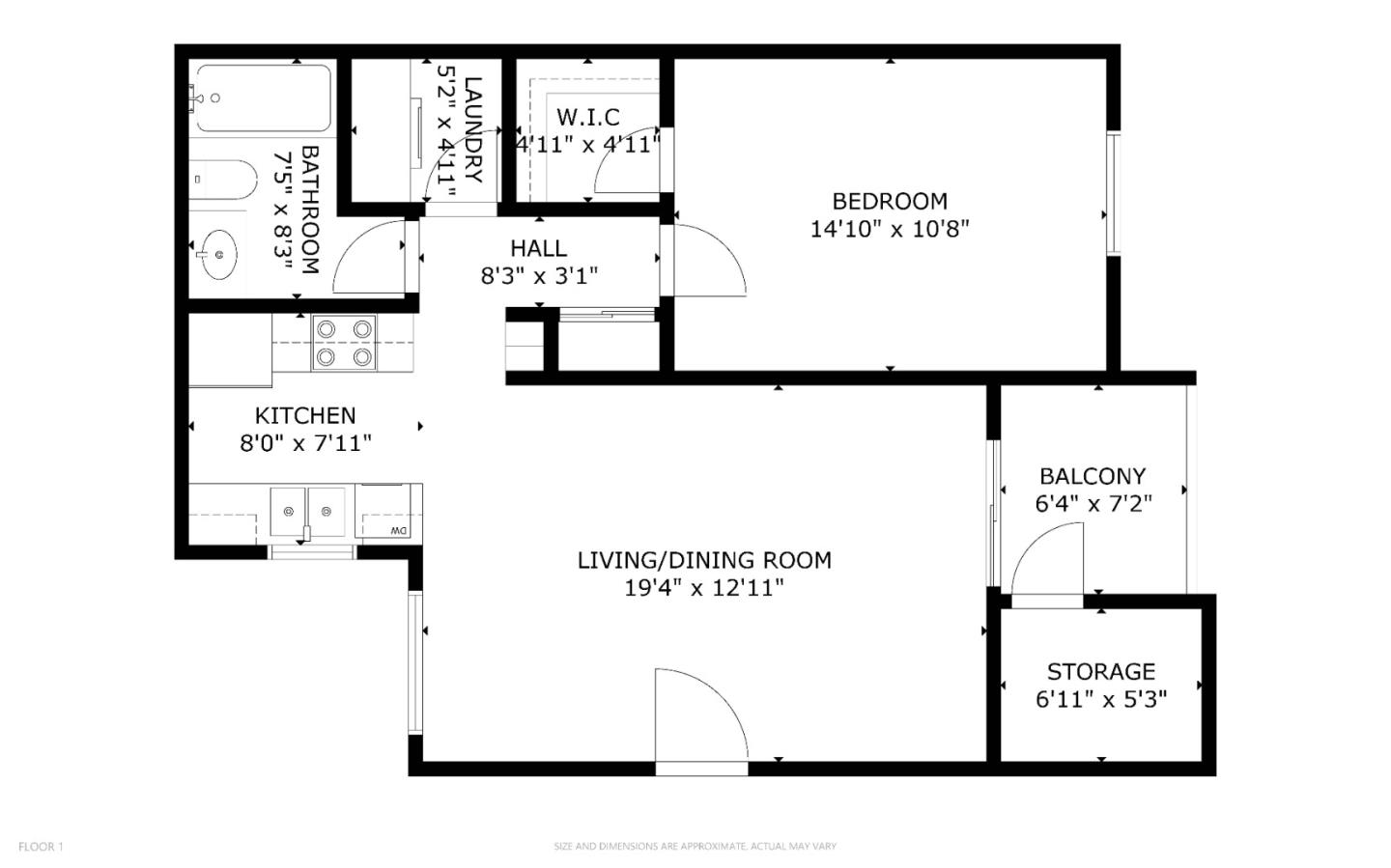 Detail Gallery Image 17 of 34 For 880 E Fremont Ave #510,  Sunnyvale,  CA 94087 - 1 Beds | 1 Baths